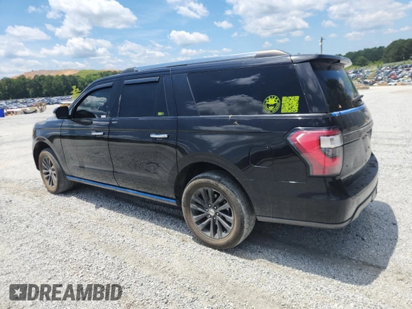 2020 Ford Expedition Max Limited with VIN 1FMJK1KTXLEA20156, listed as a Copart auction lot 63482085 with 252,801 mi miles and Clean title. Bid and sale history available at DreamBid. Image 2.