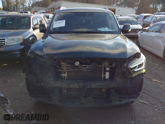 2021 Infiniti QX80 Luxe with VIN JN8AZ2AE2M9269235, listed as a IAAI auction lot 41340475 with 118,099 mi miles and . Bid and sale history available at DreamBid. Image 12.