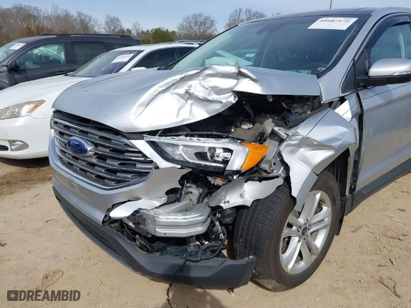 2019 Ford Edge SEL with VIN 2FMPK4J94KBC59326, listed as a IAAI auction lot 41607172 with NaN miles. Bid and sale history available at carsss.com. Image 6.