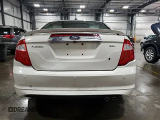2011 Ford Fusion SEL with VIN 3FAHP0JA2BR345691, listed as a Copart auction lot 52306315 with 104,140 mi miles and Salvage Title. Bid and sale history available at carsss.com. Image 6.
