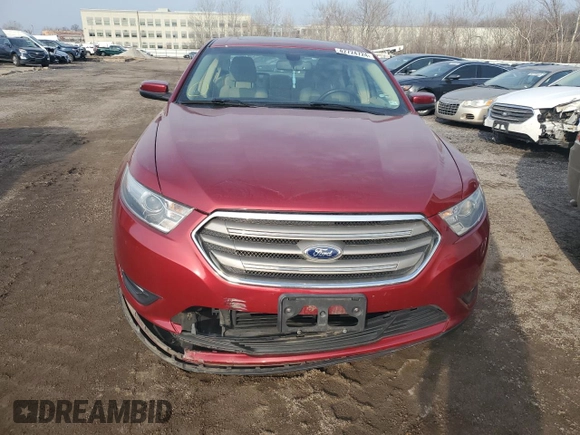 2014 Ford Taurus SEL with VIN 1FAHP2E8XEG123009, listed as a Copart auction lot 42724724 with 117,639 mi miles and Salvage Title. Bid and sale history available at DreamBid. Image 5.