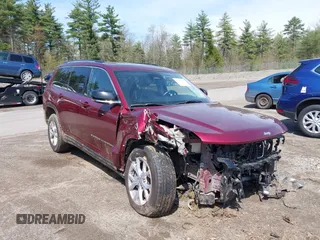 2022 Jeep Grand Cherokee Limited z VIN 1C4RJKBG3N8627259, wystawiony jako IAAI lot #42172872 z przebiegiem 31 822 mil mil oraz . Historia ofert i sprzedaży dostępna na DreamBid. Obrazek 1.