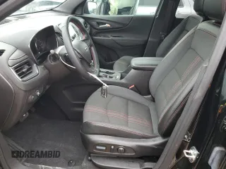 2024 Chevrolet Equinox RS with VIN 3GNAXMEG9RL195486, listed as a Copart auction lot 51311165 with 25,435 mi miles and Salvage Title. Bid and sale history available at DreamBid. Image 7.
