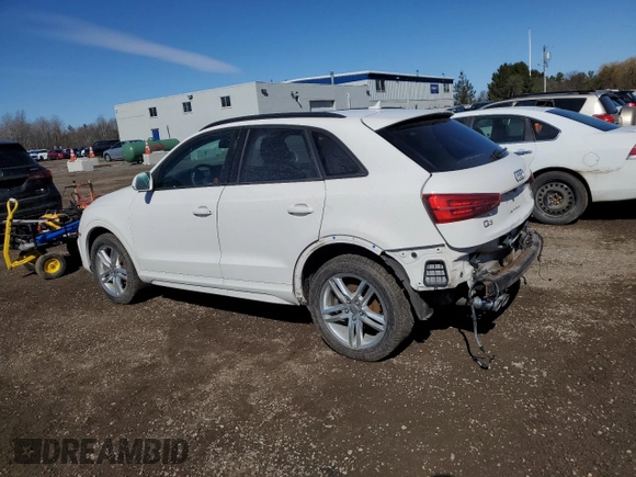 2017 Audi Q3 Premium z VIN WA1ECCFS1HR000761, wystawiony jako Copart lot #49047005 z przebiegiem 85 152 mil mil oraz Szkody całkowita. Historia ofert i sprzedaży dostępna na DreamBid. Obrazek 2.