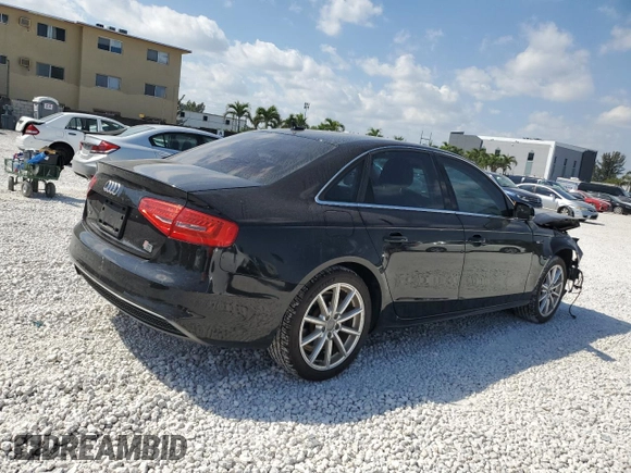 2016 Audi A4 Premium with VIN WAUAFAFL4GN001267, listed as a Copart auction lot 48709495 with 79,493 mi miles and Salvage Title. Bid and sale history available at carsss.com. Image 3.