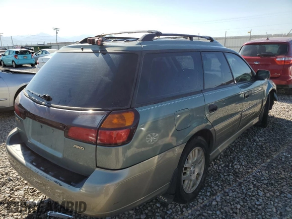 2003 Subaru Legacy Outback с VIN 4S3BH665237641105, выставлен на аукционе Copart как лот 68734634 с пробегом 242 193 миль миль и Списание • Salvage title. История ставок и продаж доступна на DreamBid. Изображение 3.