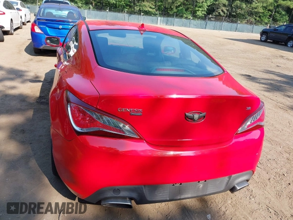 2016 Hyundai Genesis Coupe 3.8L Base with VIN KMHHT6KJ4GU132745, listed as a IAAI auction lot 42498729 with 153,572 mi miles and . Bid and sale history available at DreamBid. Image 16.