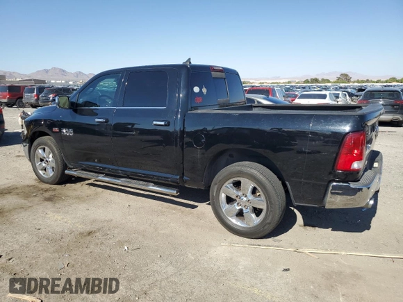 2014 Ram 1500 Big Horn with VIN 1C6RR7LT3ES470084, listed as a Copart auction lot 57483765 with 145,000 mi miles and Salvage title. Bid and sale history available at DreamBid. Image 2.