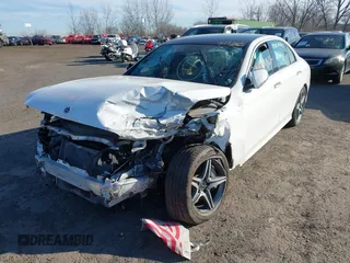 2018 Mercedes-Benz E-Class E 300 with VIN WDDZF4KB6JA377560, listed as a IAAI auction lot 41730305 with 36,477 mi miles. Bid and sale history available at carsss.com. Image 2.