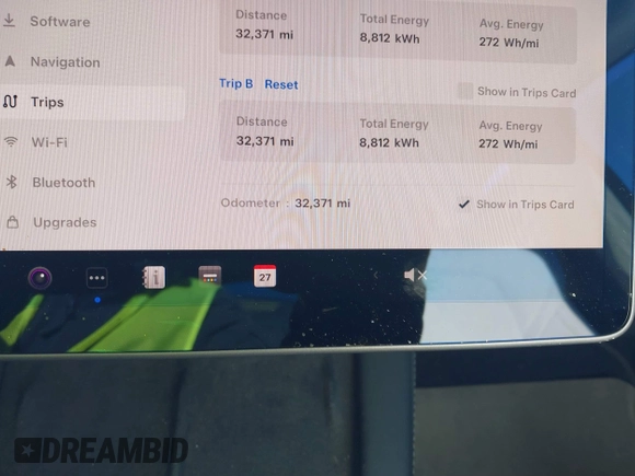 2021 Tesla Model Y Long Range with VIN 5YJYGDEE0MF228744, listed as a IAAI auction lot 41410731 with 32,371 mi miles. Bid and sale history available at carsss.com. Image 7.