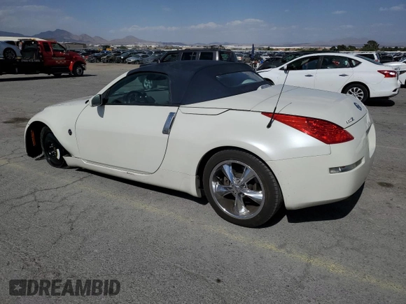 2006 Nissan 350Z Touring z VIN JN1AZ36A56M450937, wystawiony jako Copart lot #56544955 z przebiegiem 102 027 mil mil oraz Szkoda całkowita • Salvage title. Historia ofert i sprzedaży dostępna na DreamBid. Obrazek 2.