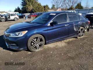 2016 Honda Accord Sport с VIN 1HGCR2F51GA204961, выставлен на аукционе Copart как лот 49746495 с пробегом 102 178 миль миль и Списание • Salvage title. История ставок и продаж доступна на DreamBid. Изображение 1.