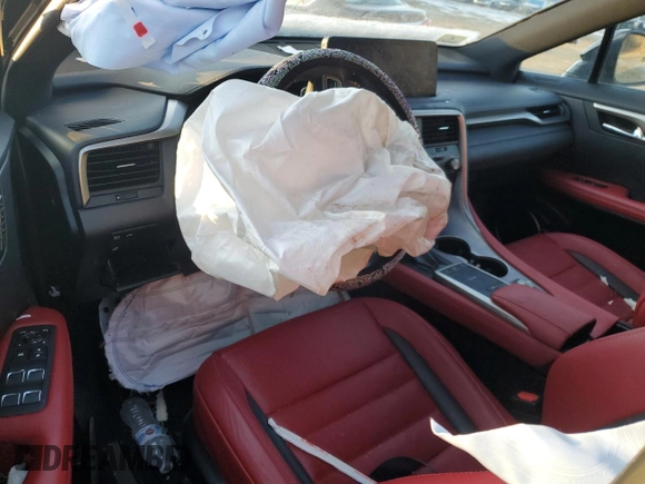 2021 Lexus RX 350 F Sport with VIN 2T2SZMDA0MC280258, listed as a Copart auction lot 84429474 with Not provided miles and Salvage title. Bid and sale history available at DreamBid. Image 8.