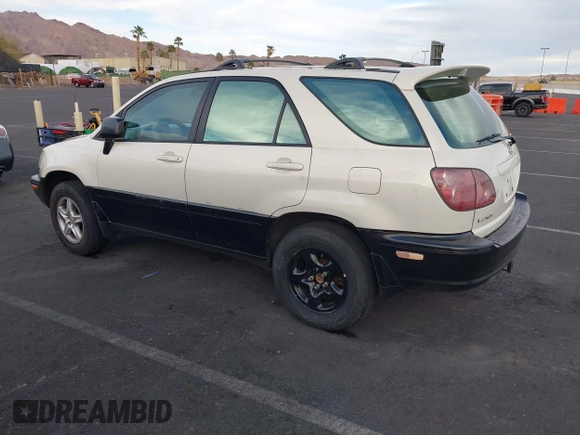 2000 Lexus RX 300 with VIN JT6GF10U2Y0068566, listed as a IAAI auction lot 41636344 with 279,388 mi miles. Bid and sale history available at carsss.com. Image 3.
