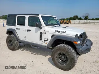 2020 Jeep Wrangler Unlimited Sport с VIN 1C4HJXDG6LW252353, выставлен на аукционе Copart как лот 56556425 с пробегом 114 144 миль миль и Списание • Salvage title. История ставок и продаж доступна на DreamBid. Изображение 4.