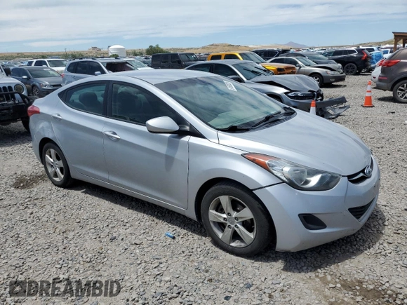 2011 Hyundai Elantra Limited with VIN 5NPDH4AE1BH037821, listed as a Copart auction lot 61680025 with 213,412 mi miles and Clean title. Bid and sale history available at DreamBid. Image 4.