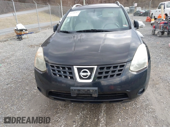 2009 Nissan Rogue SL with VIN JN8AS58V99W446819, listed as a IAAI auction lot 41508367 with 166,044 mi miles. Bid and sale history available at carsss.com. Image 6.