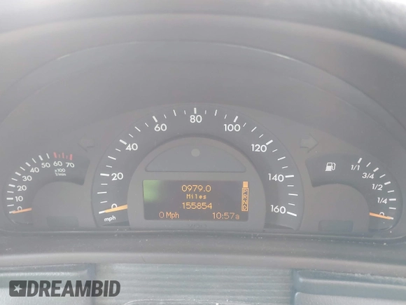 2004 Mercedes-Benz C 240 with VIN WDBRF81J04F505744, listed as a IAAI auction lot 40868341 with 155,854 mi miles and . Bid and sale history available at DreamBid. Image 16.
