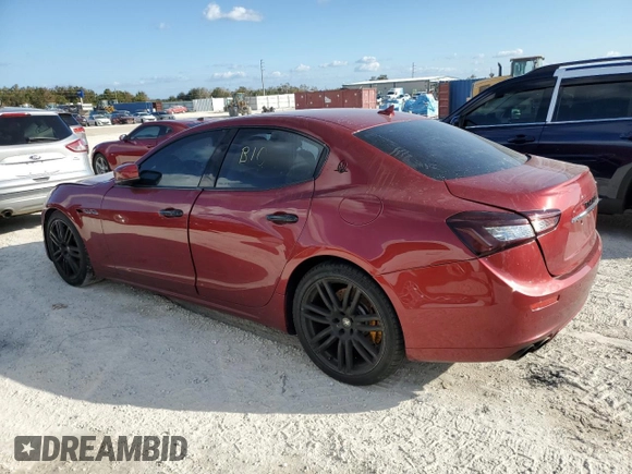 2016 Maserati Ghibli S с VIN ZAM57RSA7G1171520, выставлен на аукционе Copart как лот 58149415 с пробегом Не указан миль и Списание • Salvage title. История ставок и продаж доступна на DreamBid. Изображение 2.