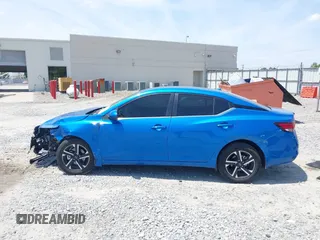 2024 Nissan Sentra SV with VIN 3N1AB8CV6RY343650, listed as a IAAI auction lot 42126890 with 22,633 mi miles and . Bid and sale history available at DreamBid. Image 15.