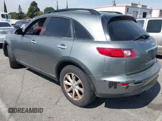 2006 Infiniti FX with VIN JNRAS08U06X100766, listed as a IAAI auction lot 41758147 with 191,414 mi miles. Bid and sale history available at carsss.com. Image 3.