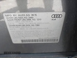 2016 Audi Q5 Premium Plus z VIN WA1L2AFP9GA009523, wystawiony jako IAAI lot #42536651 z przebiegiem 136 812 mil mil oraz . Historia ofert i sprzedaży dostępna na DreamBid. Obrazek 9.