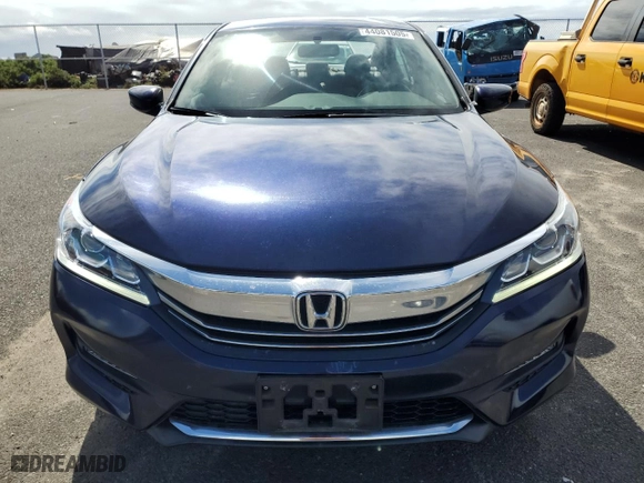 2017 Honda Accord Sedan Sport with VIN 1HGCR2F57HA180831, listed as a Copart auction lot 44081505 with 41,940 mi miles and Salvage Title. Bid and sale history available at carsss.com. Image 5.