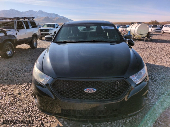 2015 Ford Sedan Police Interceptor with VIN 1FAHP2MT6FG144138, listed as a Copart auction lot 80991994 with 108,401 mi miles and Salvage Title. Bid and sale history available at carsss.com. Image 5.