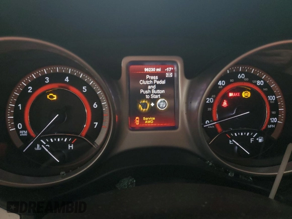 2013 Dodge Journey SXT with VIN 3C4PDDBG8DT579154, listed as a Copart auction lot 51261135 with 96,230 mi miles and Salvage Title. Bid and sale history available at DreamBid. Image 9.