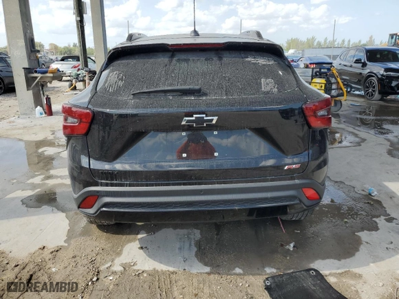 2024 Chevrolet Trax 2RS with VIN KL77LJE25RC175813, listed as a Copart auction lot 51705075 with 6,106 mi miles and Salvage Title. Bid and sale history available at carsss.com. Image 6.