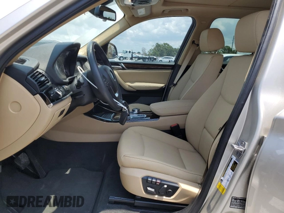 2017 BMW X3 sDrive28i with VIN 5UXWZ7C30H0V92699, listed as a Copart auction lot 56203265 with 101,328 mi miles and Salvage Title. Bid and sale history available at DreamBid. Image 7.