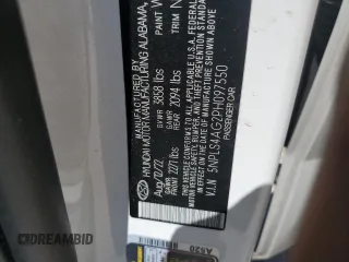 2023 Hyundai Elantra SEL z VIN 5NPLS4AG2PH097750, wystawiony jako Copart lot #58453344 z przebiegiem 40 208 mil mil oraz Szkoda całkowita • Salvage title. Historia ofert i sprzedaży dostępna na DreamBid. Obrazek 13.