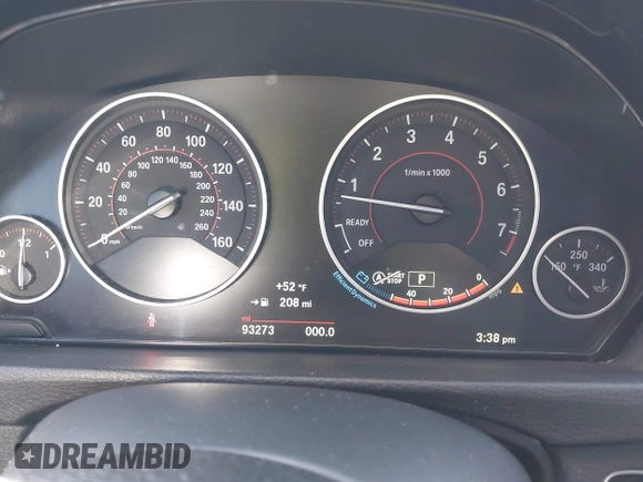 2016 BMW 4 Series 428i xDrive with VIN WBA4C9C53GG135945, listed as a IAAI auction lot 41964691 with 93,273 mi miles and . Bid and sale history available at carsss.com. Image 7.