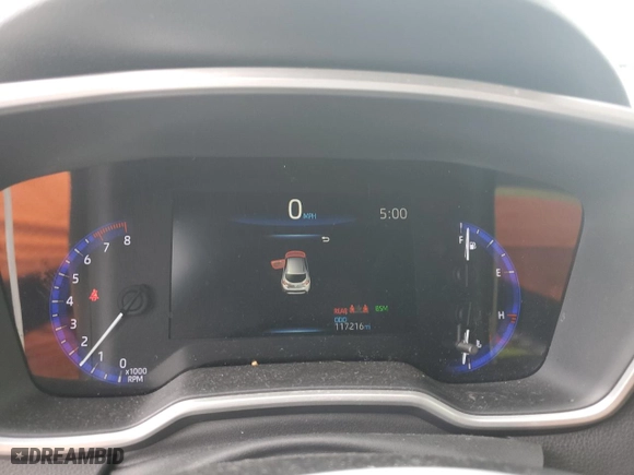 2019 Toyota Corolla Hatchback SE with VIN JTNK4RBE5K3035348, listed as a Copart auction lot 48911955 with 117,216 mi miles and Salvage Title. Bid and sale history available at carsss.com. Image 9.