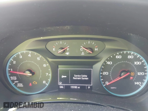 2018 Chevrolet Equinox LT with VIN 2GNAXJEV1J6120187, listed as a IAAI auction lot 41971411 with 115,180 mi miles. Bid and sale history available at carsss.com. Image 15.