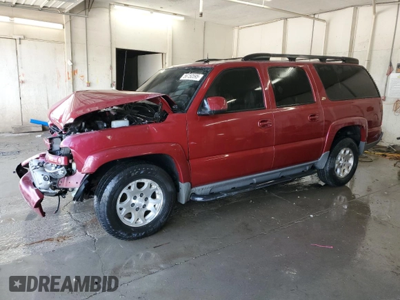 2004 Chevrolet Suburban Z71 z VIN 3GNFK16Z94G142386, wystawiony jako Copart lot #56150595 z przebiegiem 171 607 mil mil oraz Szkoda całkowita • Salvage title. Historia ofert i sprzedaży dostępna na DreamBid. Obrazek 1.