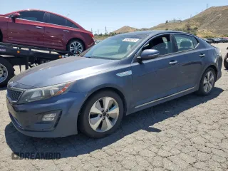 2015 Kia Optima EX with VIN KNAGN4AD1F5085089, listed as a Copart auction lot 55999215 with 337,674 mi miles and Salvage title. Bid and sale history available at DreamBid. Image 1.