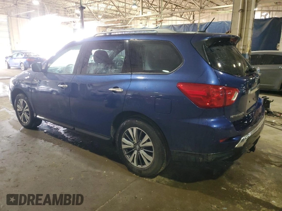 2018 Nissan Pathfinder S with VIN 5N1DR2MM6JC640323, listed as a Copart auction lot 48325605 with 110,515 mi miles and Clean Title. Bid and sale history available at DreamBid. Image 2.