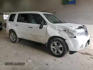2012 Honda Pilot EX-L with VIN 5FNYF3H5XCB028347, listed as a Copart auction lot 46604945 with 207,003 mi miles and Salvage Title. Bid and sale history available at DreamBid. Image 4.