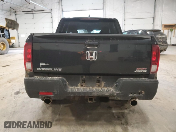 2023 Honda Ridgeline Sport with VIN 5FPYK3F10PB038832, listed as a Copart auction lot 53996035 with 20,650 mi miles and Salvage title. Bid and sale history available at DreamBid. Image 6.