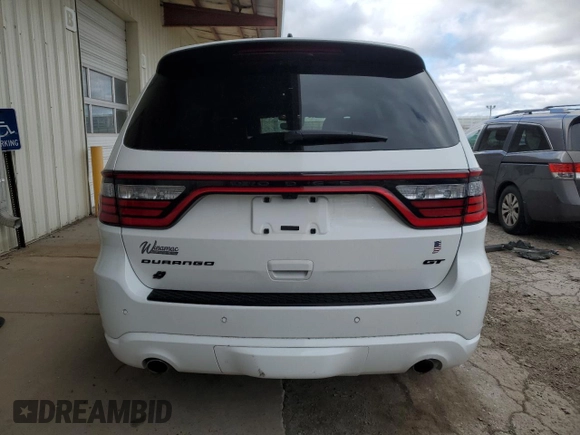 2024 Dodge Durango GT Plus with VIN 1C4RDJDG5RC111406, listed as a Copart auction lot 51932555 with 13,795 mi miles and Salvage title. Bid and sale history available at DreamBid. Image 6.