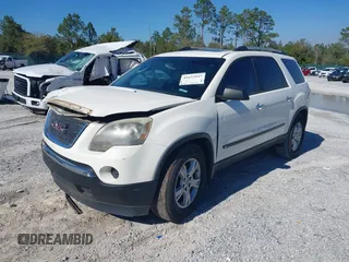 2010 GMC Acadia SL with VIN 1GKLRKED0AJ121296, listed as a IAAI auction lot 41633947 with 162,711 mi miles. Bid and sale history available at carsss.com. Image 2.