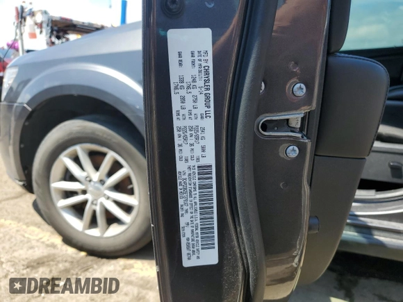 2014 Dodge Journey SXT z VIN 3C4PDDBG5ET279167, wystawiony jako Copart lot #56841705 z przebiegiem 166 605 mil mil oraz Czysty tytuł • Clean title. Historia ofert i sprzedaży dostępna na DreamBid. Obrazek 13.