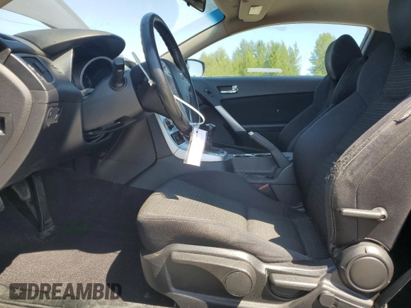 2010 Hyundai Genesis Coupe Premium with VIN KMHHT6KD4AU014924, listed as a Copart auction lot 65768285 with 72,106 mi miles and Salvage title. Bid and sale history available at DreamBid. Image 7.