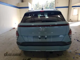 2024 Hyundai Kona SEL with VIN KM8HC3A62RU005782, listed as a Copart auction lot 76996344 with 2,974 mi miles and Salvage Title. Bid and sale history available at DreamBid. Image 6.