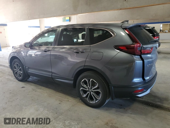 2021 Honda CR-V EX with VIN 2HKRW2H56MH650736, listed as a Copart auction lot 46048575 with 72,134 mi miles and Salvage Title. Bid and sale history available at carsss.com. Image 2.