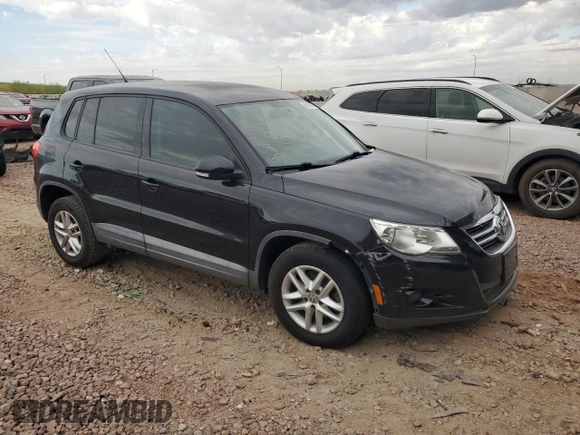 2011 Volkswagen Tiguan SEL with VIN WVGAV7AX9BW559813, listed as a Copart auction lot 55975815 with 160,795 mi miles and Salvage title. Bid and sale history available at DreamBid. Image 4.