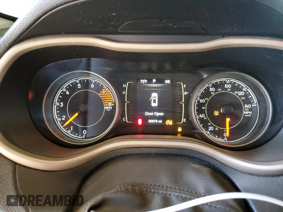 2016 Jeep Cherokee Sport z VIN 1C4PJLAS6GW376092, wystawiony jako Copart lot #57306895 z przebiegiem 90 979 mil mil oraz Szkoda całkowita • Salvage title. Historia ofert i sprzedaży dostępna na DreamBid. Obrazek 9.