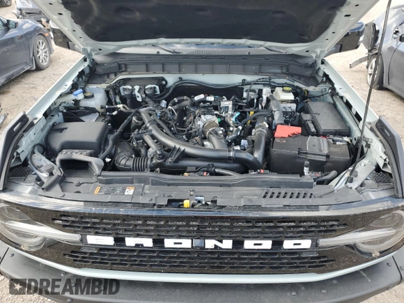2021 Ford Bronco with VIN 1FMEE5DP0MLB08033, listed as a Copart auction lot 48920565 with 37,577 mi miles and Salvage Title. Bid and sale history available at DreamBid. Image 11.