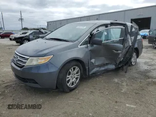 2012 Honda Odyssey EX-L with VIN 5FNRL5H63CB038980, listed as a Copart auction lot 41613155 with Not Provided miles and Salvage Title. Bid and sale history available at DreamBid. Image 1.